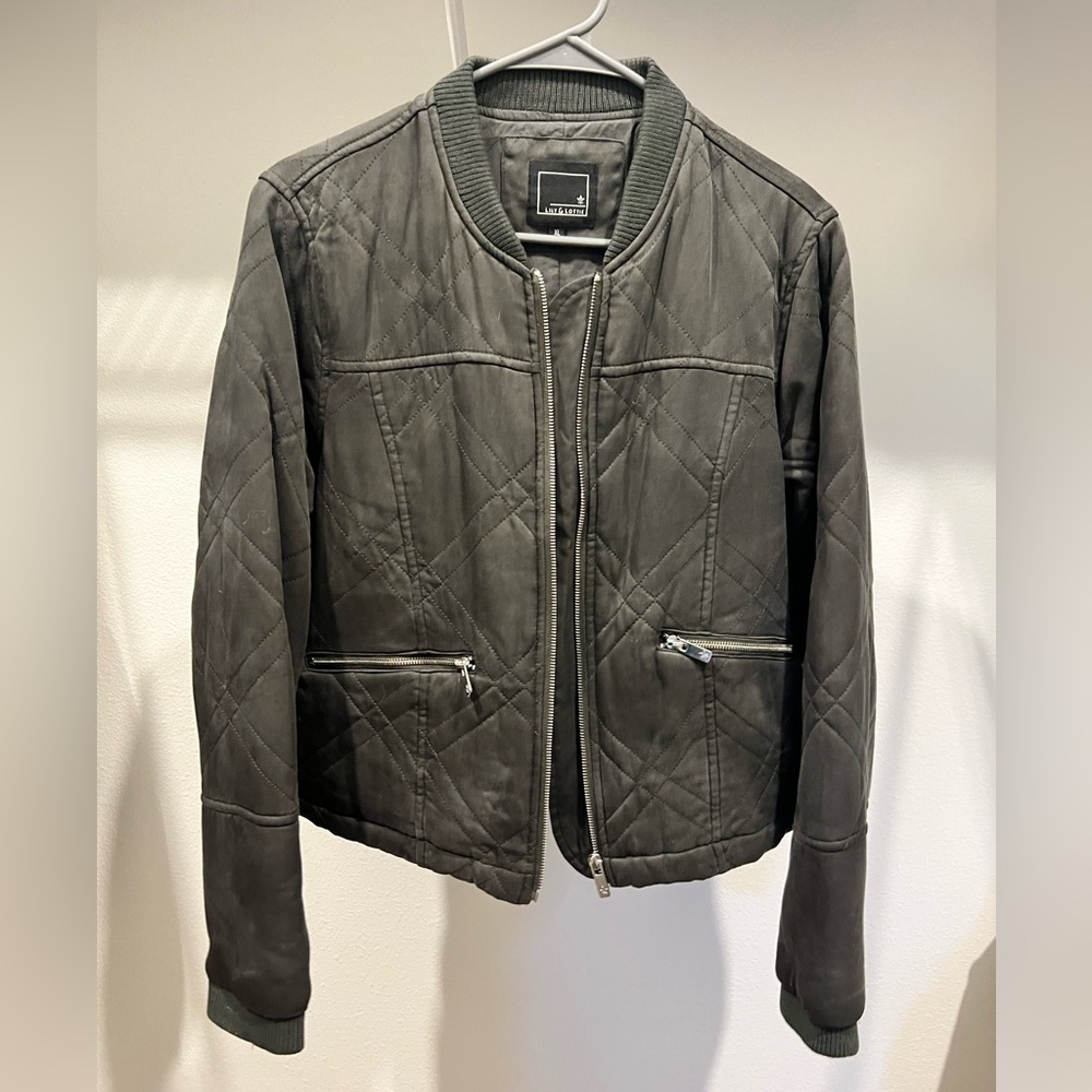 Women's Quilted Jacket - Dark Grey NWOT